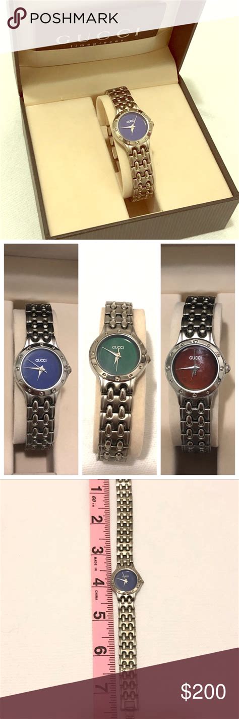 gucci watch pin|gucci color changing watch.